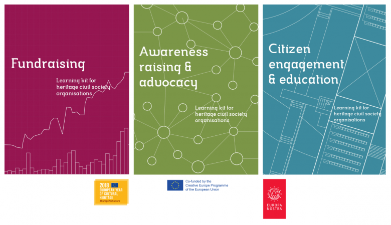 europa-nostra-publishes-learning-kits-on-fundraising-advocacy-and-education-for-heritage-organisations